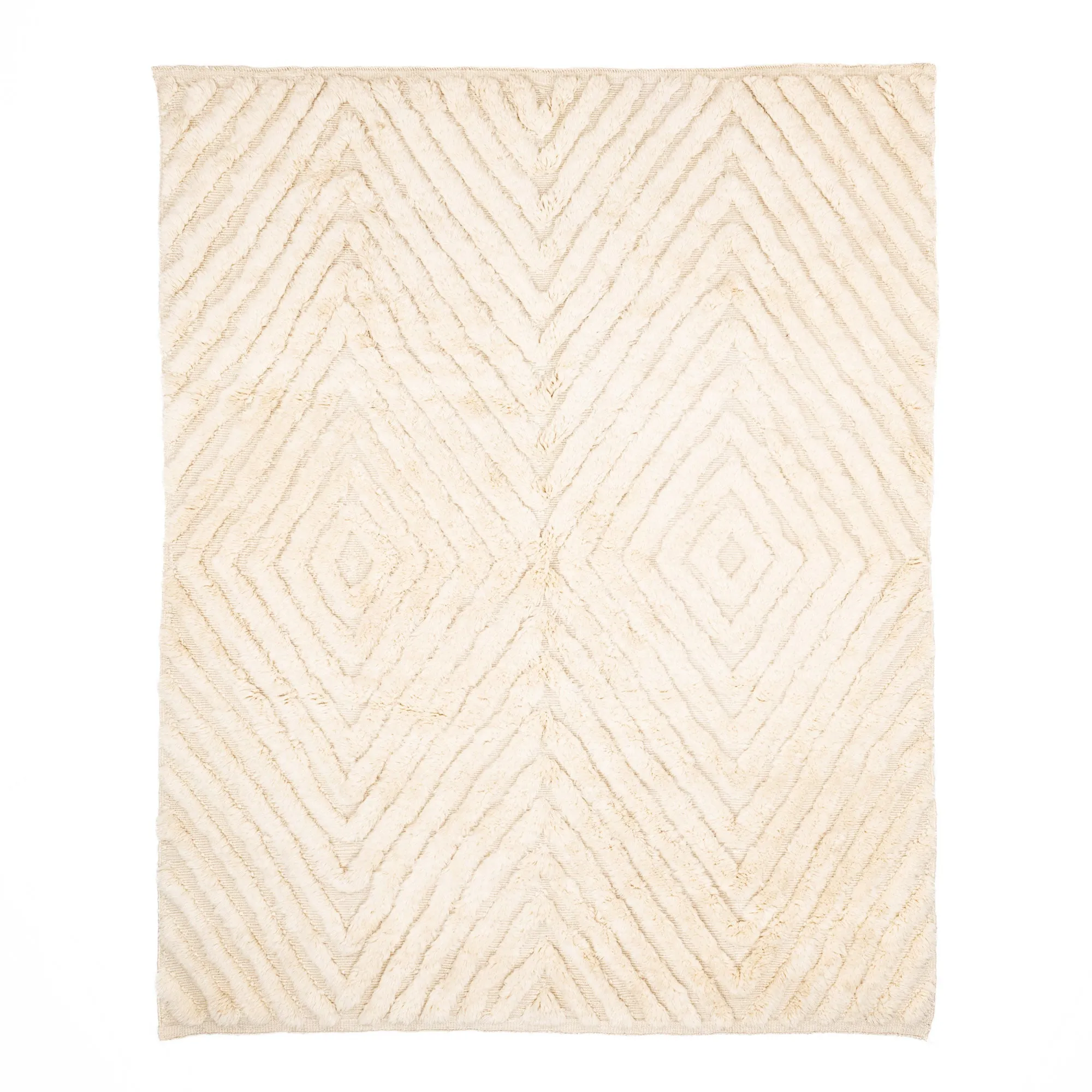 Crystal Infection - Luxury Shag Moroccan Rug