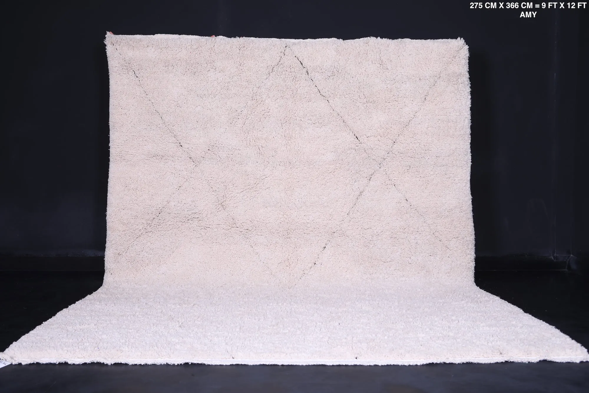 Custom Authentic rug - Moroccan Beniourain rug - Wool rug