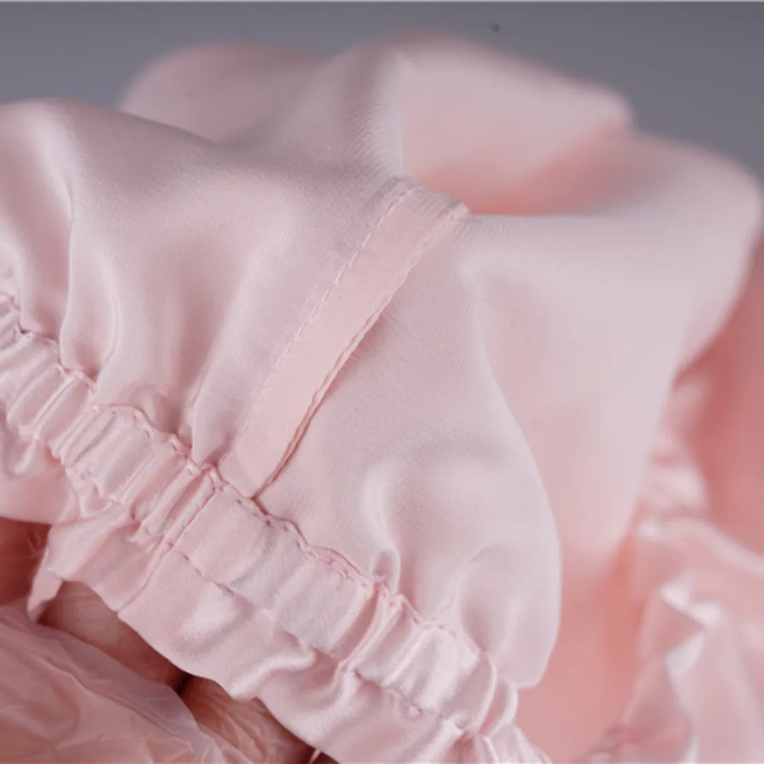 Custom Wholesale Long Hair Silk Bonnet Classic Single Side