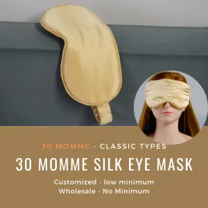 Custom Wholesale Silk Eye Mask 30 Momme