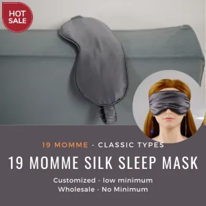 Custom Wholesale Silk Sleep Mask 19 Momme