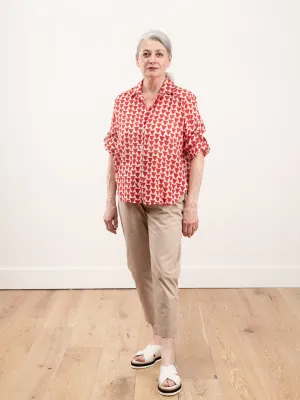 damla shirt - red triangle