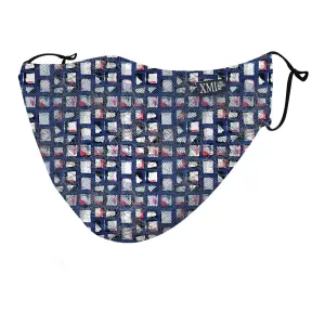 Deco Square printed mask