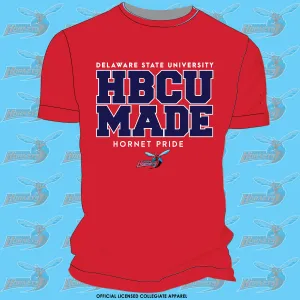 Del State | HBCU MADE Red Unisex Tees (**)