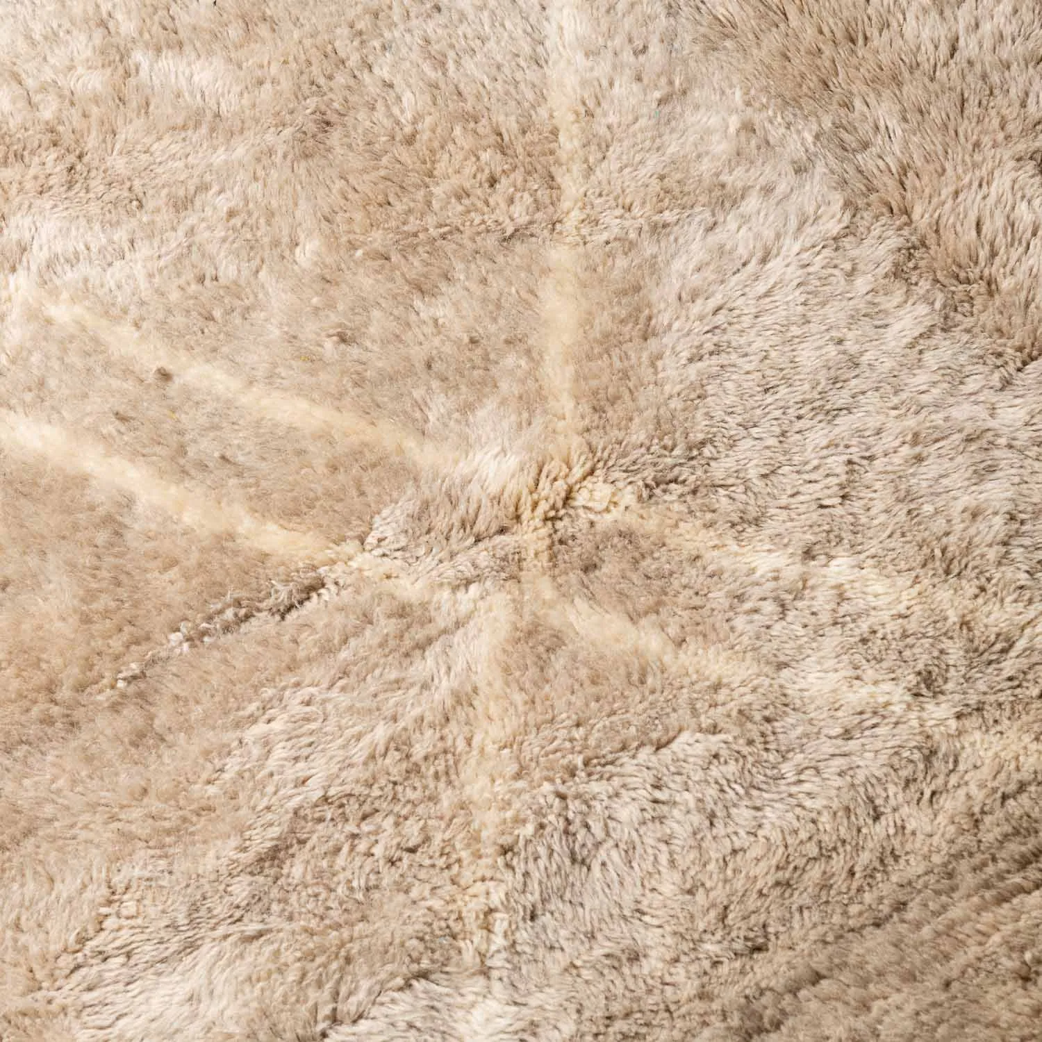 Desert sands - Luxury Shag Moroccan Rug