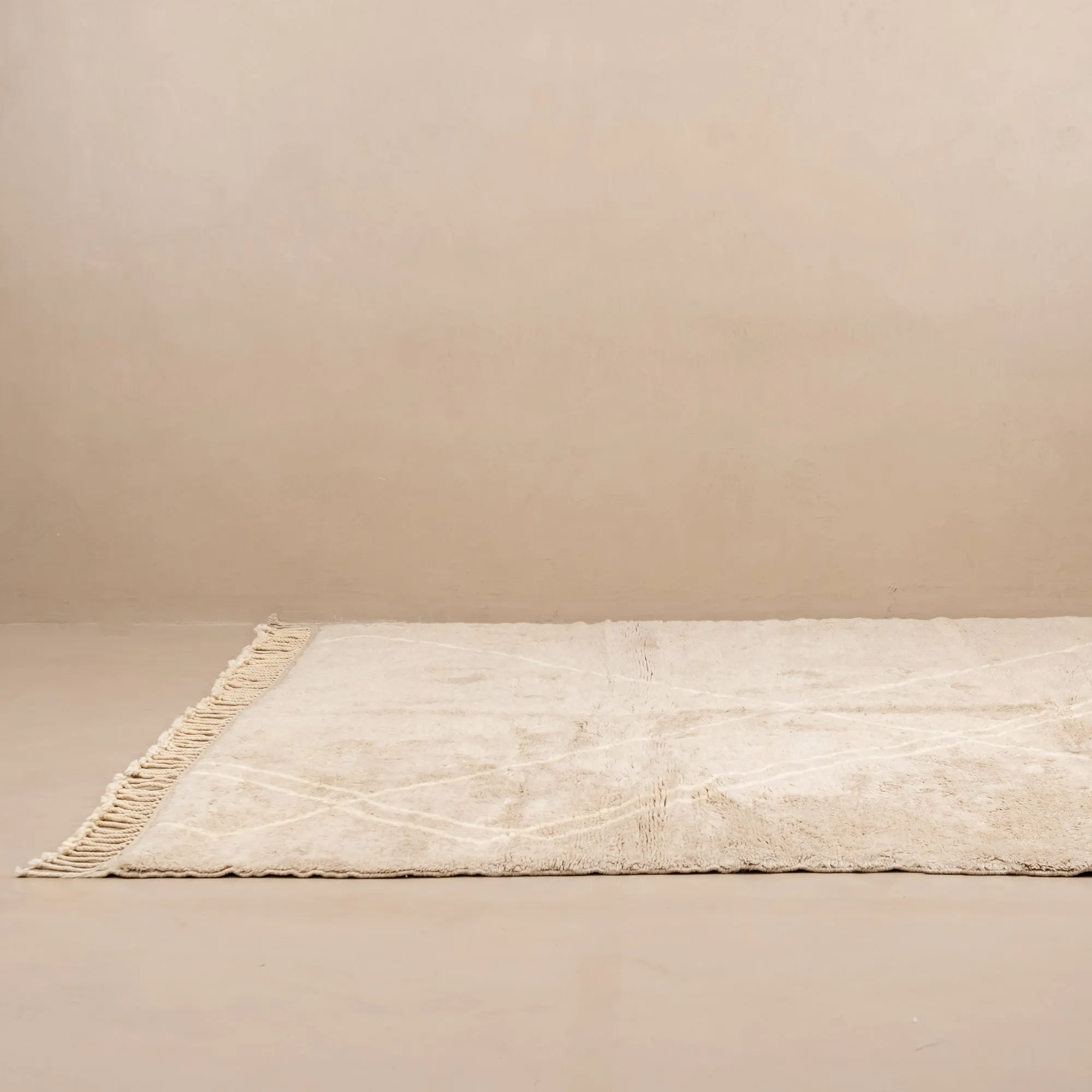 Desert sands - Luxury Shag Moroccan Rug