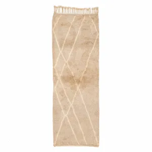 Desert sands - Luxury Shag Moroccan Runner Rug