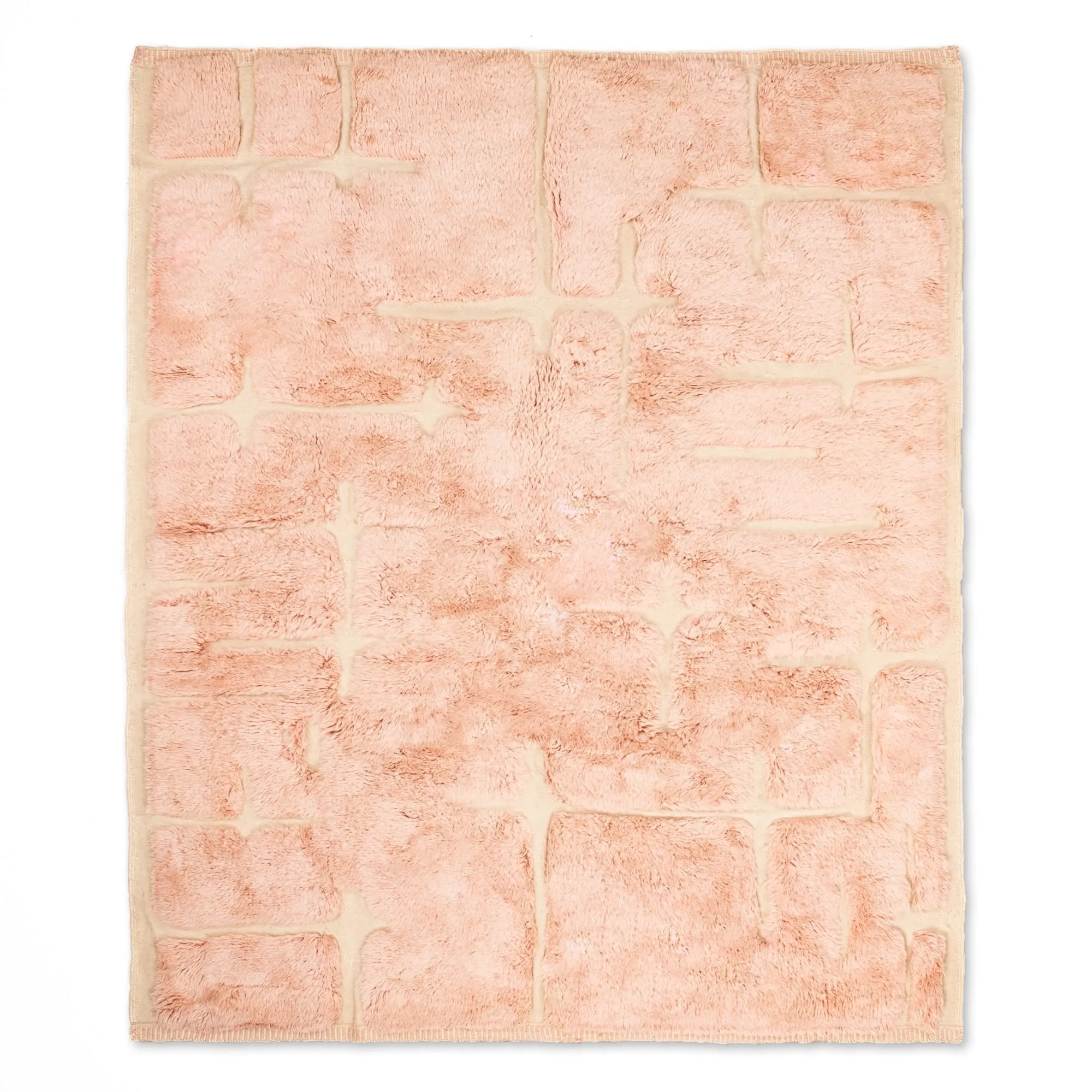Dewdrop Delight - Luxury Shag Moroccan Rug