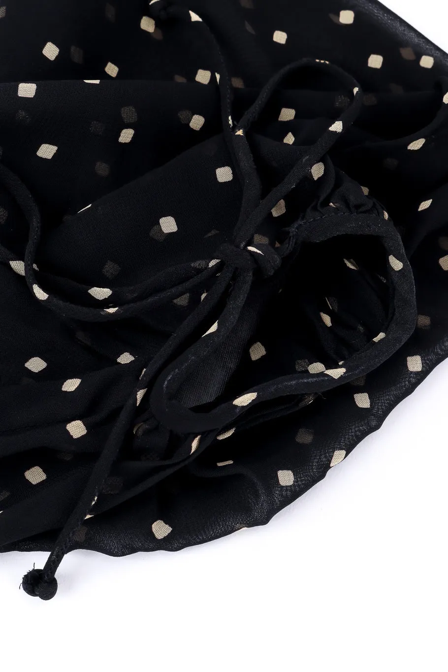 Diamond Dot Ruffle Dress
