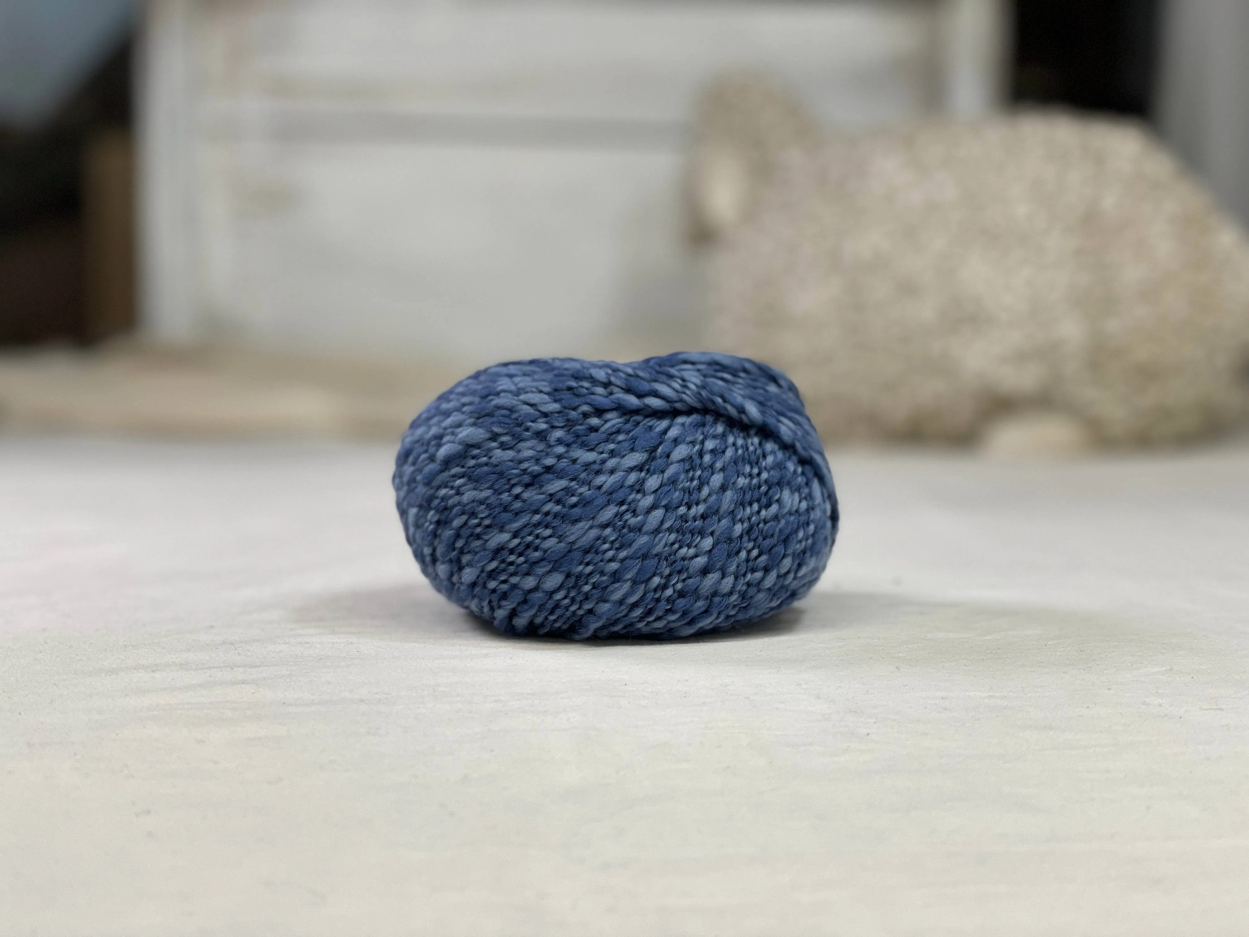 Diamond Luxury - Eclipse Yarn - Speckled Blue - 7107