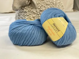 Diamond Luxury Highlander Grande Yarn 4416 - Light Blue