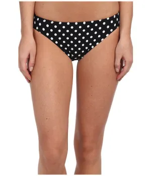 DKNY Swim Womens D80661 Let's Hear It for the Dots Classic Bikini Bottoms Size M