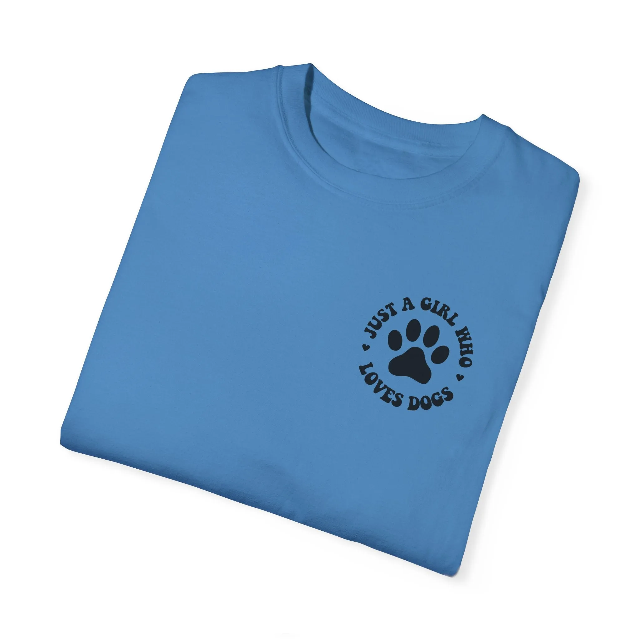 Dog lovers comfort colors tee