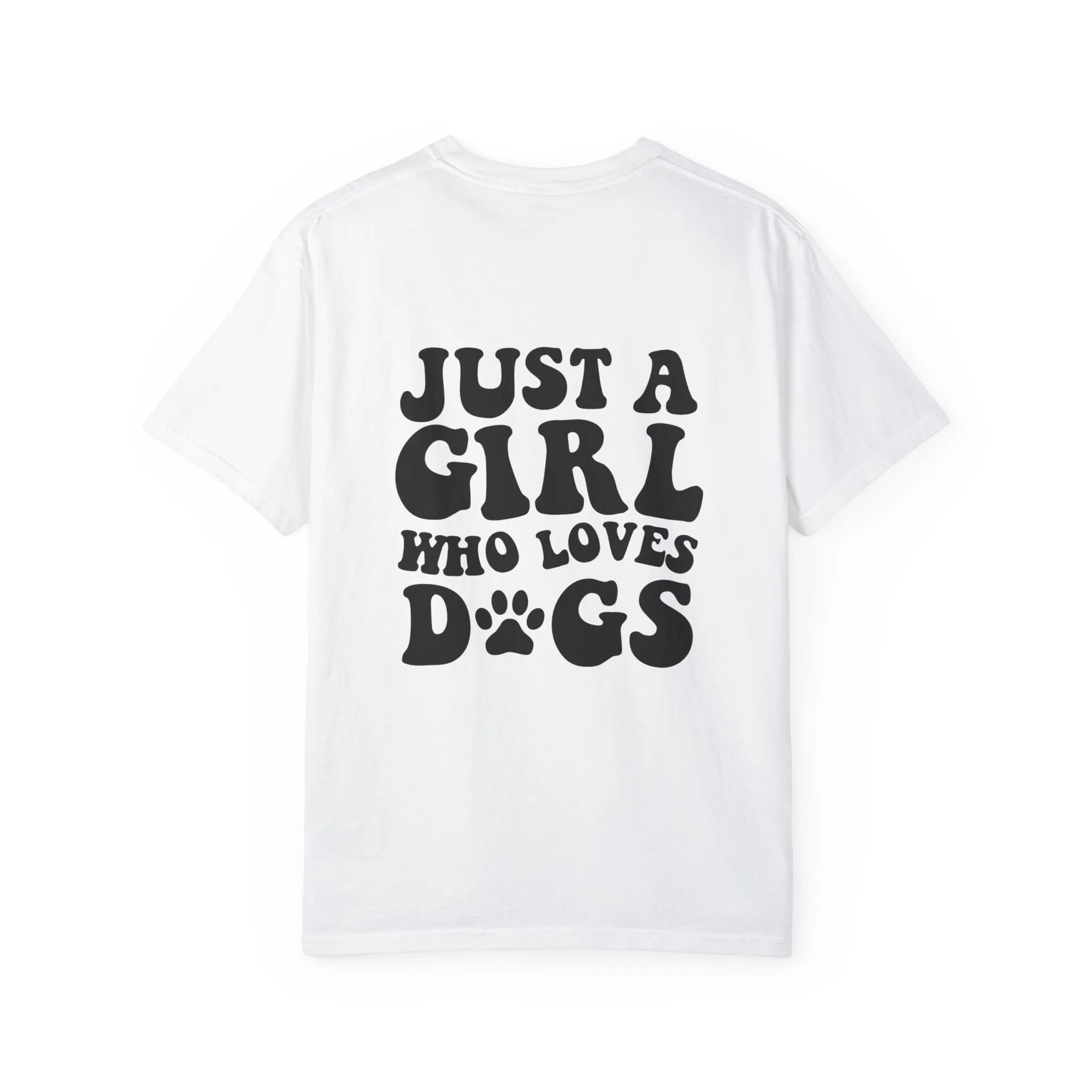 Dog lovers comfort colors tee