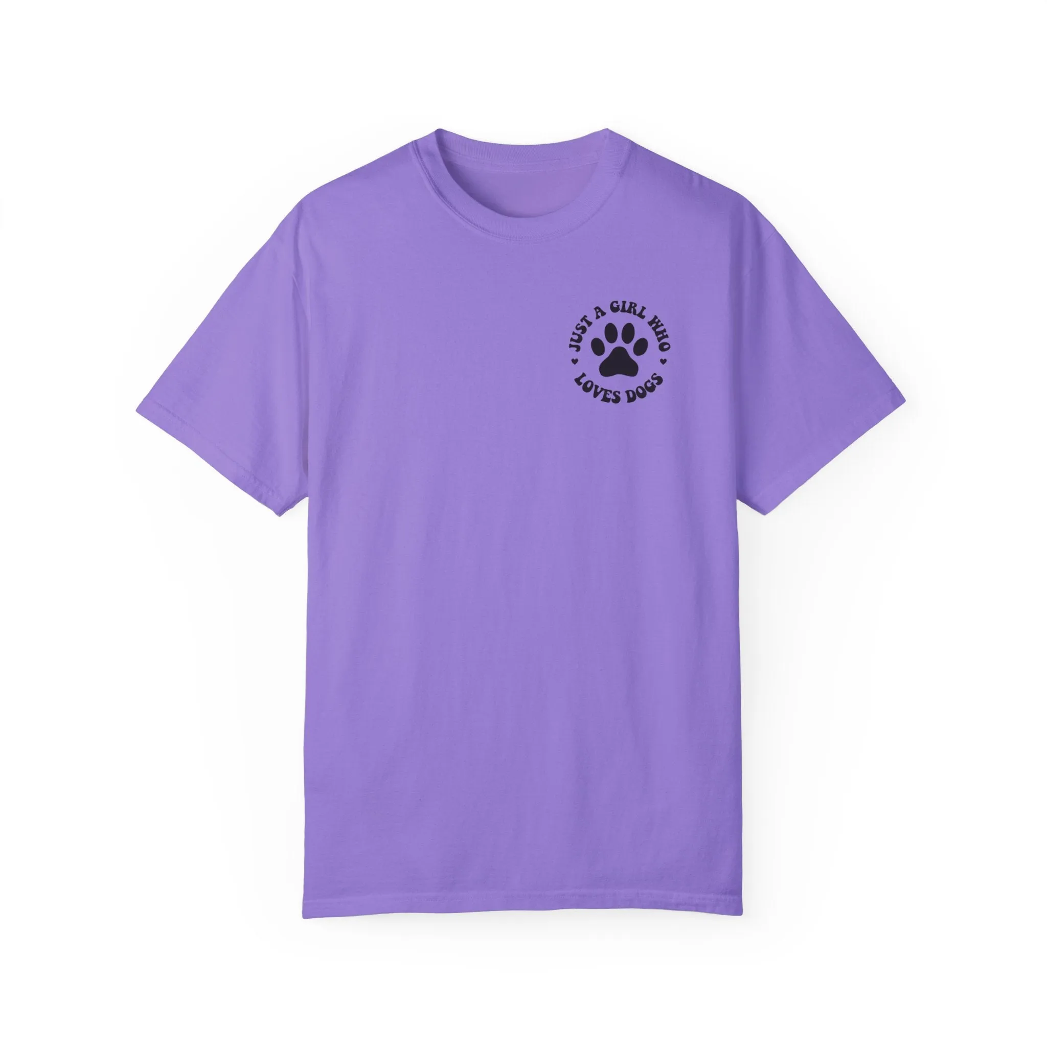 Dog lovers comfort colors tee