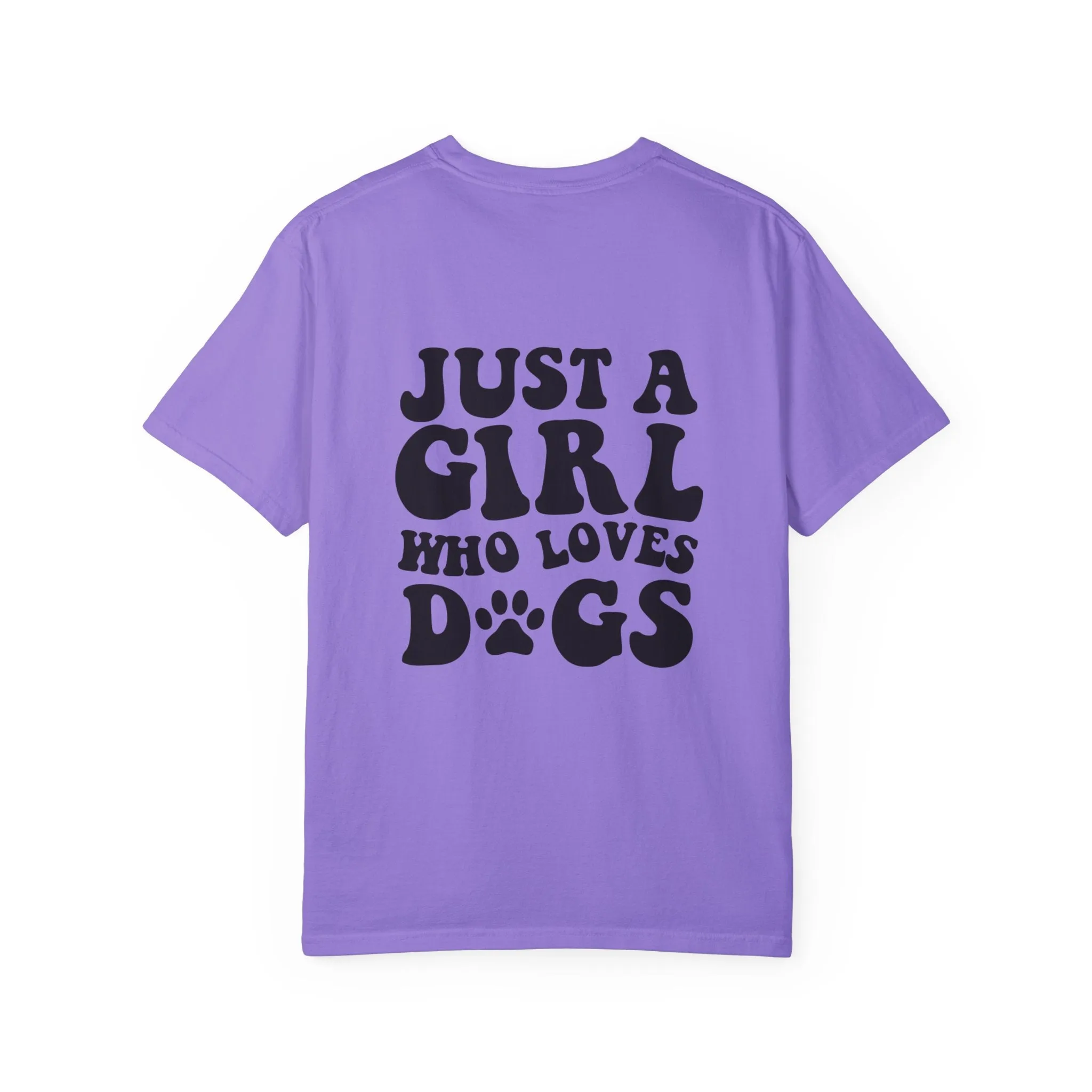 Dog lovers comfort colors tee