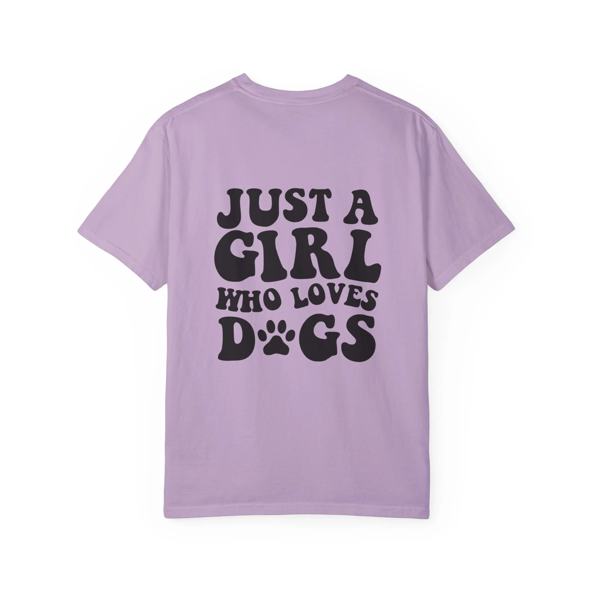 Dog lovers comfort colors tee