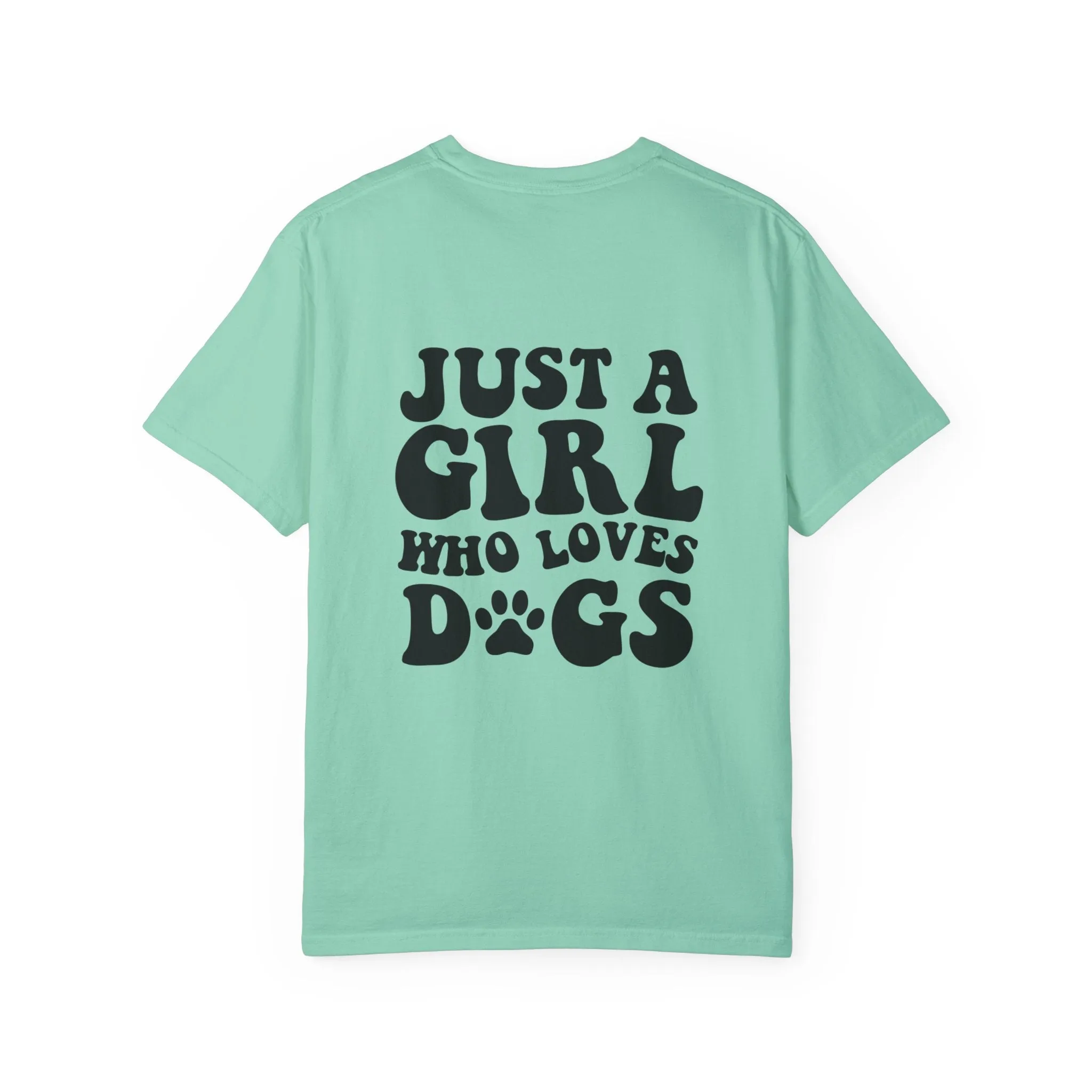Dog lovers comfort colors tee