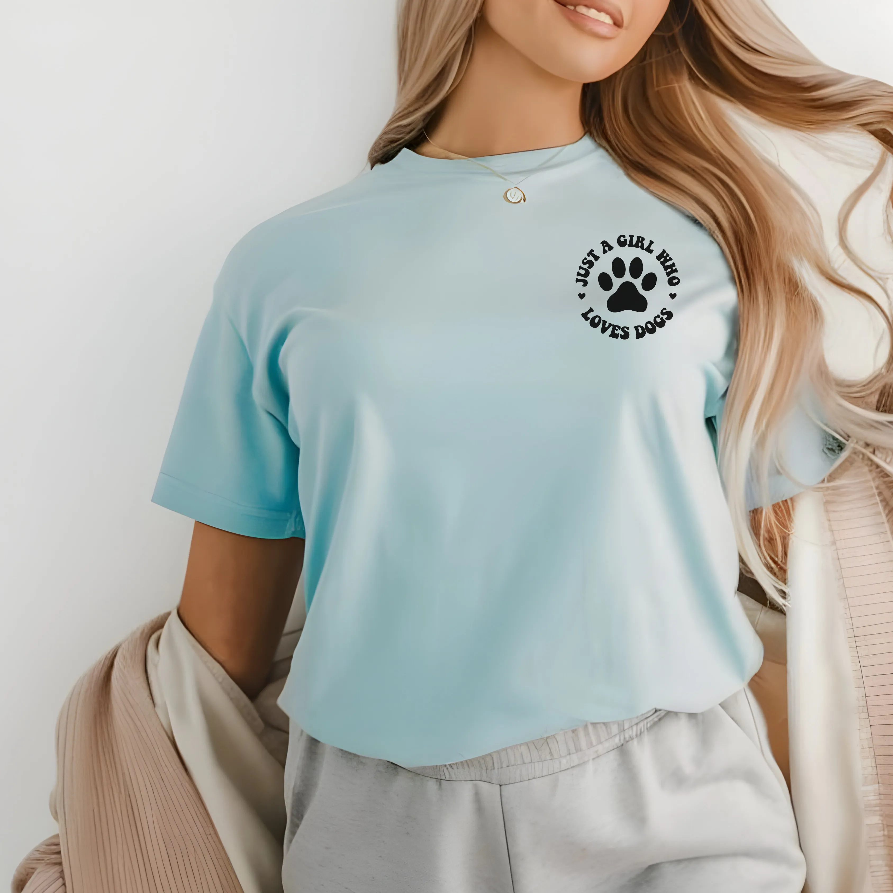 Dog lovers comfort colors tee