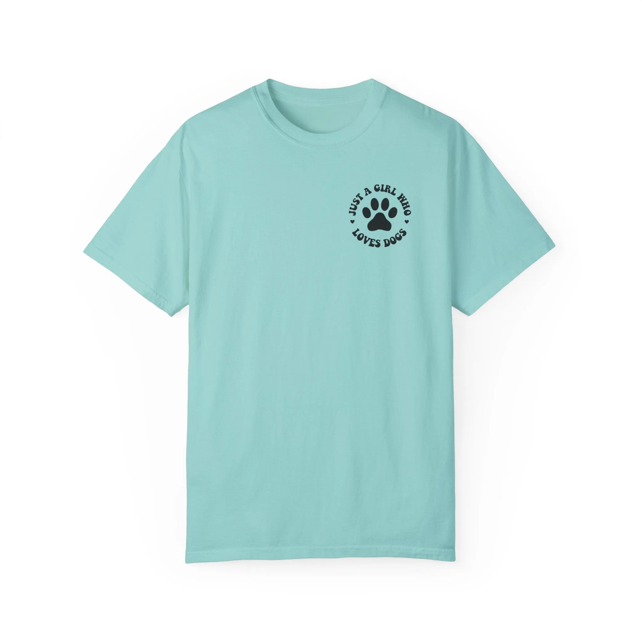 Dog lovers comfort colors tee