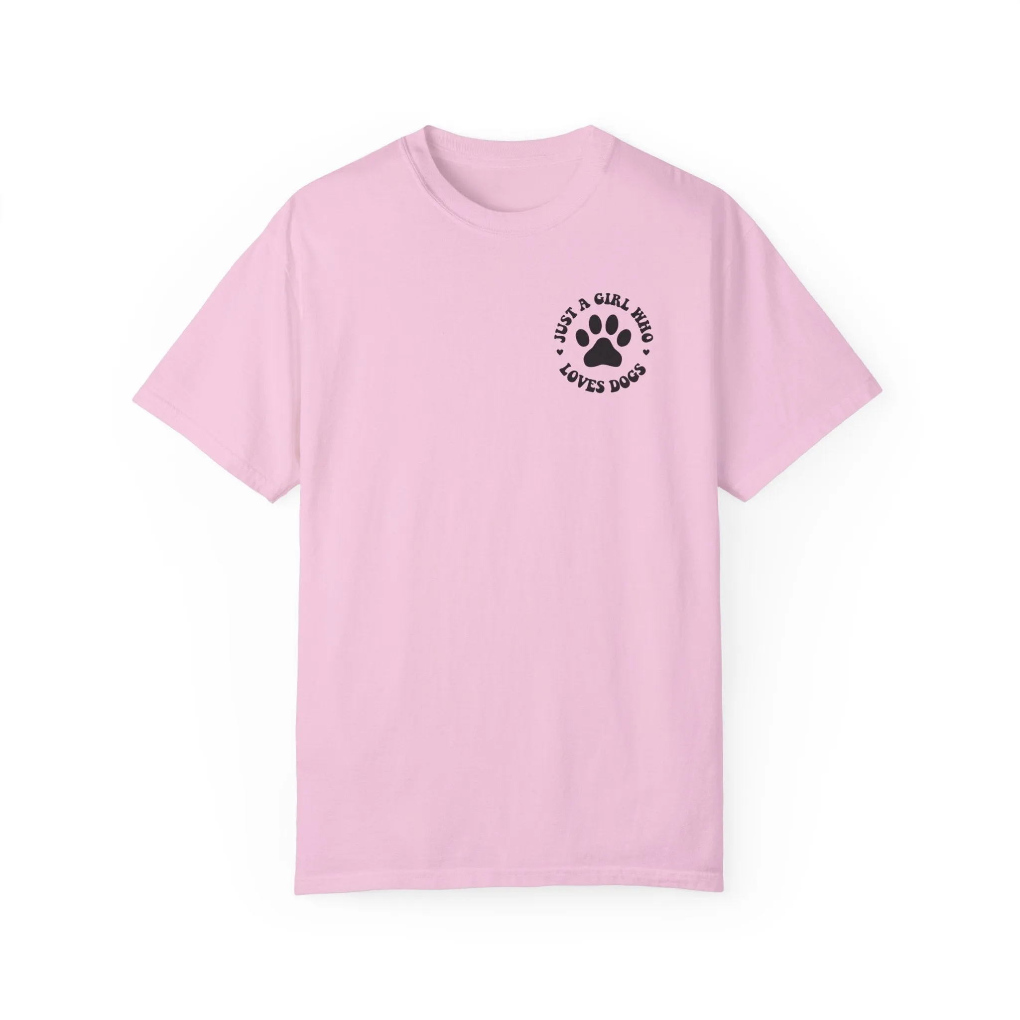 Dog lovers comfort colors tee
