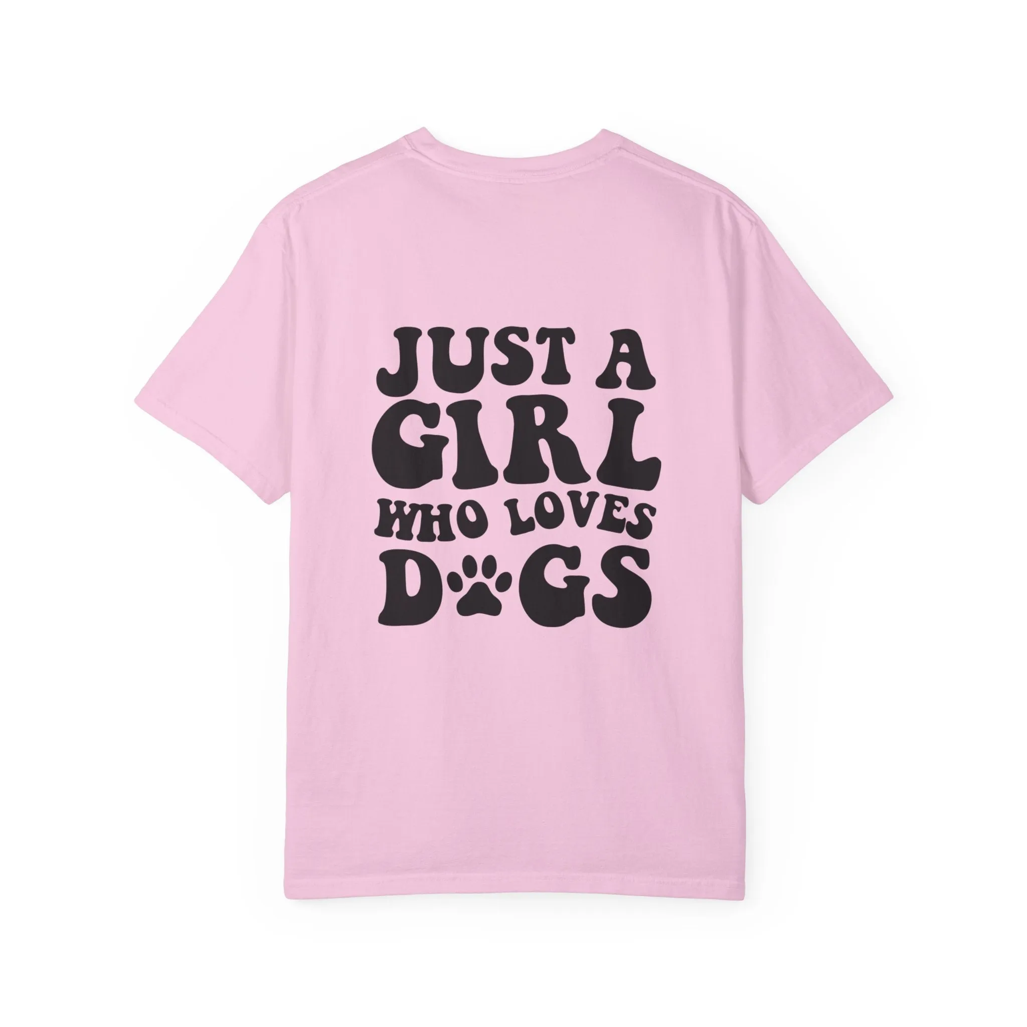 Dog lovers comfort colors tee