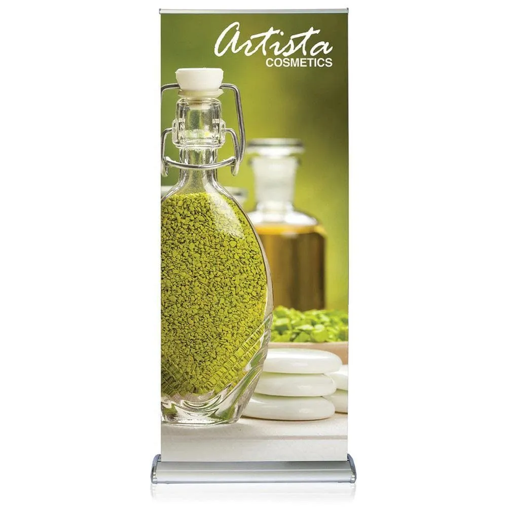 Doublestep Retractable Banner Stand