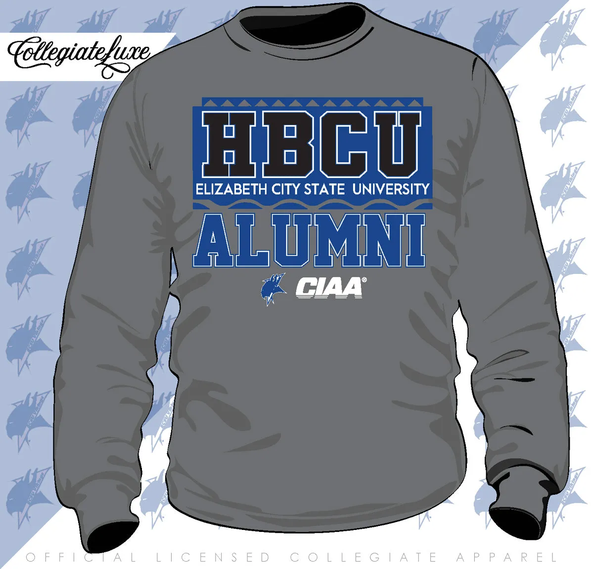 ECSU | 90s ALUMNI Gray Unisex Sweatshirt (**)