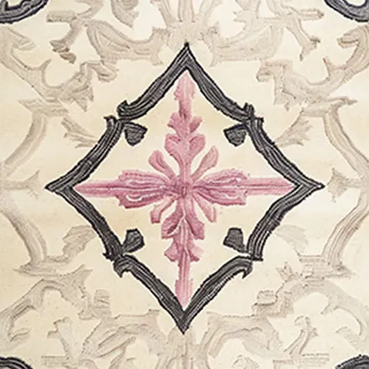 Fabled Petal Crest Hand Tufted Rug