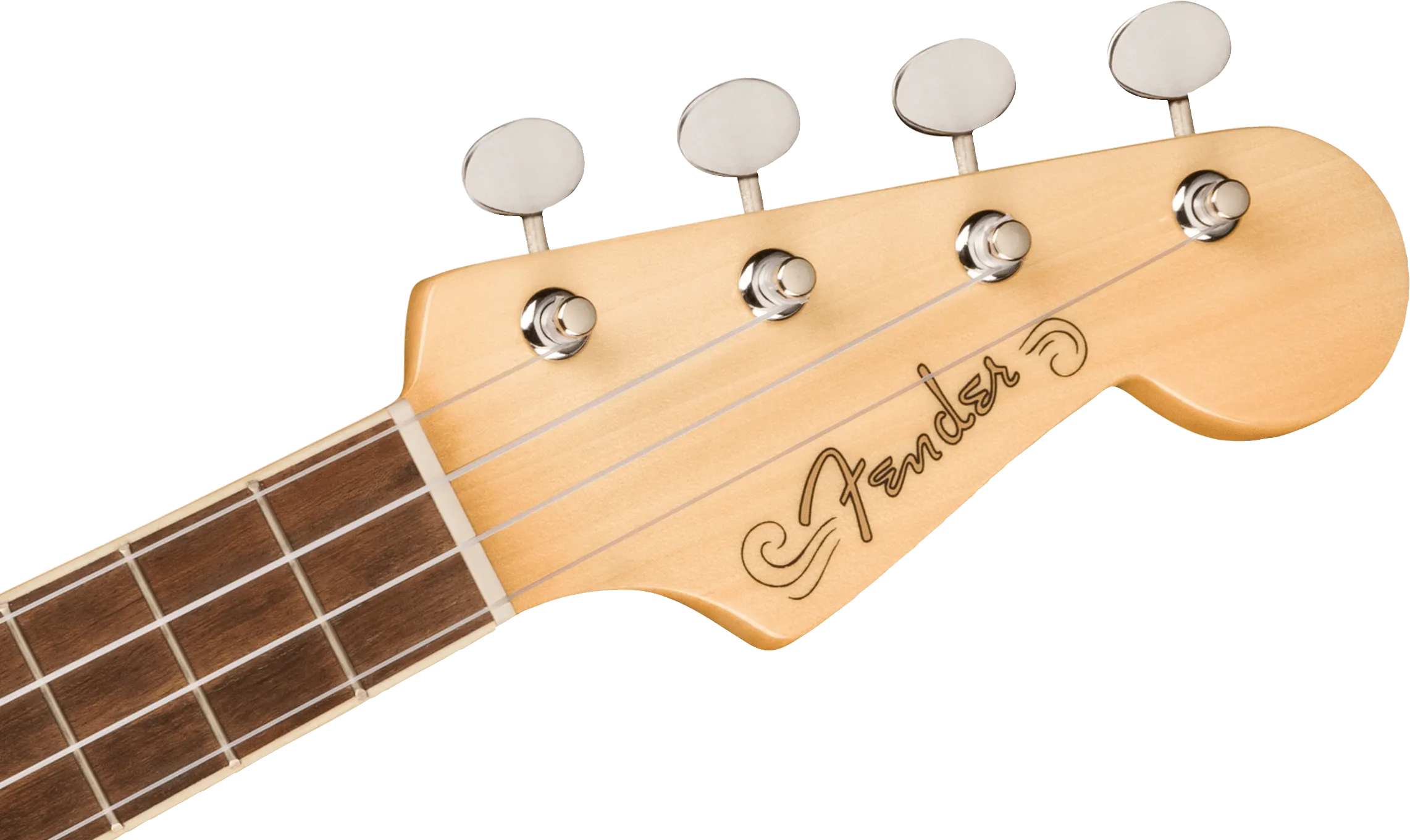 FENDER Fullerton Strat® Uke Walnut Fingerboard White Pickguard Candy Apple Red