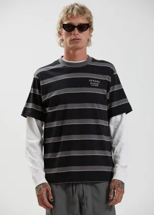 Fight Stripe  - Retro Fit Tee