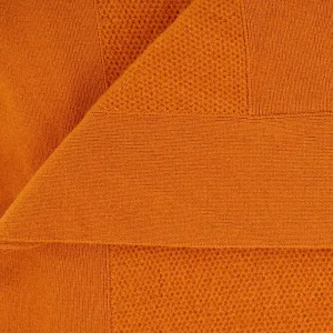 Fine Honeycomb Knit Wool Blanket