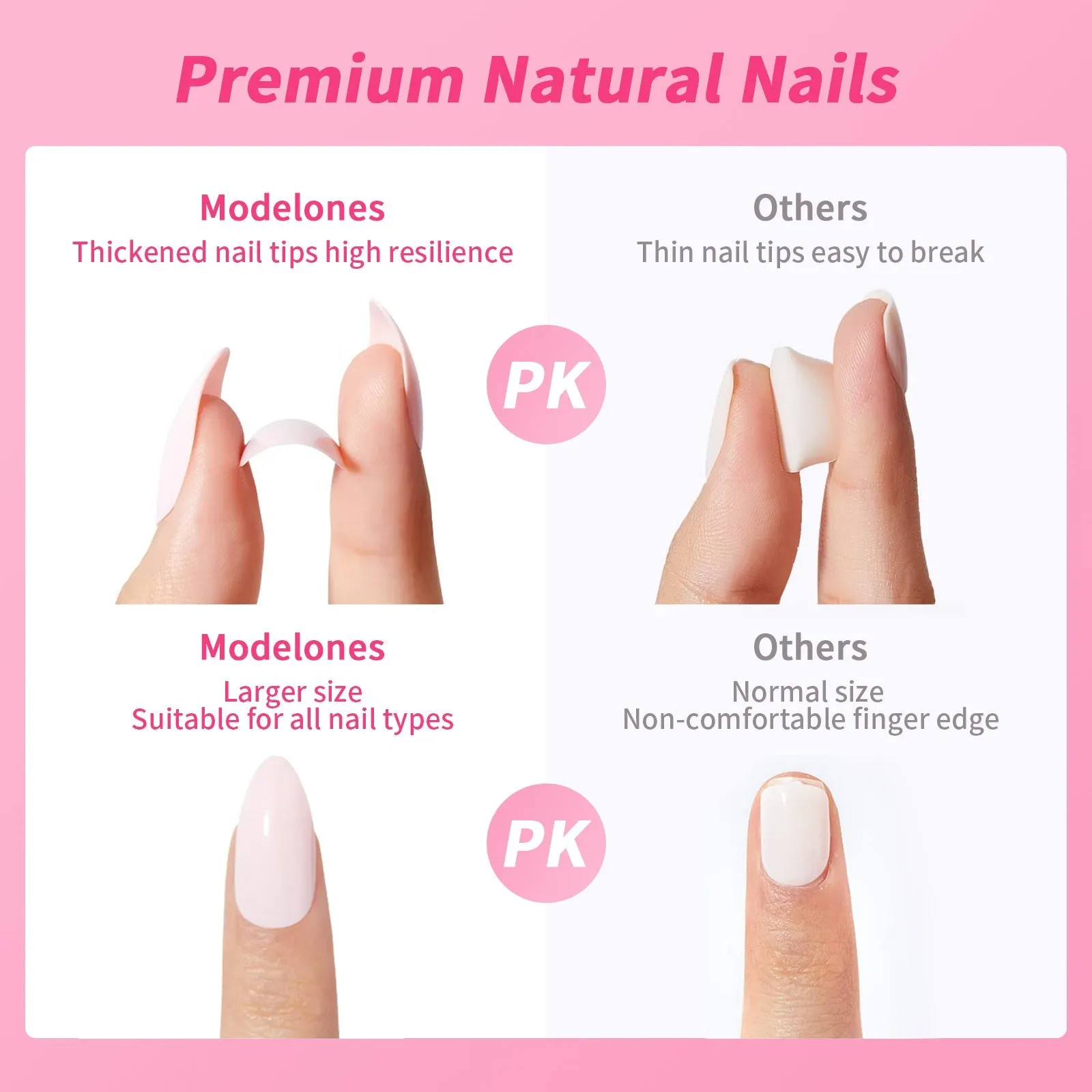 Fofosbeauty 24pcs Press on Nails, Fake Nails, Full Cover Acrylic Nails for Girls Women Kids, Almond Retro Polka Dot Bow Wine Red