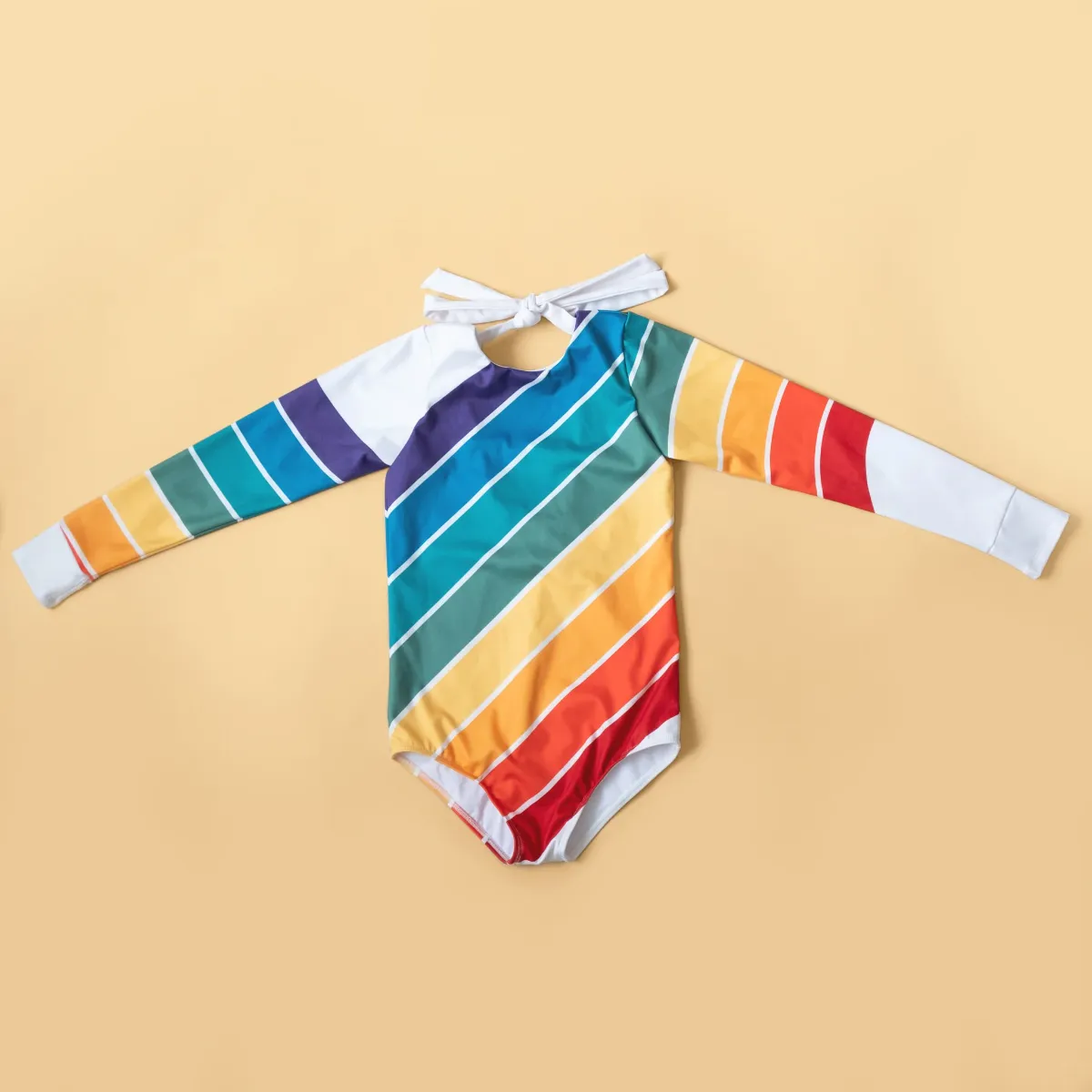 Forever Summer Rainbow One Piece Long Sleeve