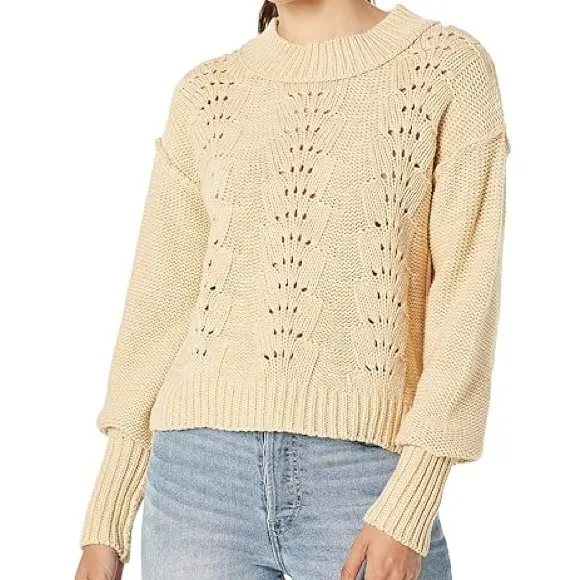 Free People Women's Bell Song Pullover Sweater size S