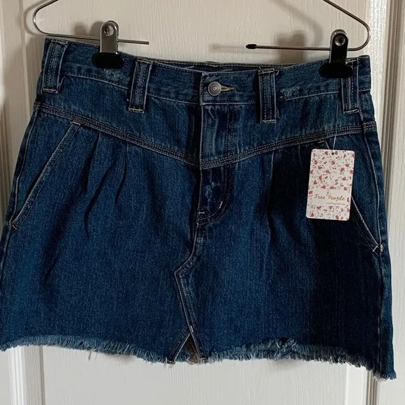 Free People Women’s Jeans Skirt