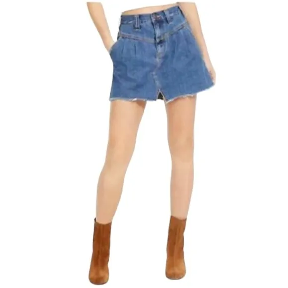 Free People Women’s Jeans Skirt