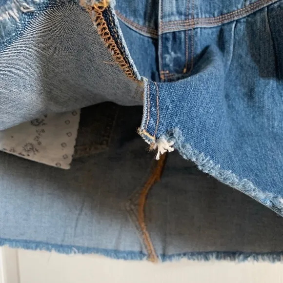 Free People Women’s Jeans Skirt