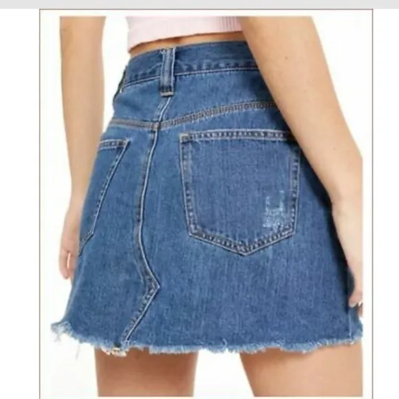 Free People Women’s Jeans Skirt