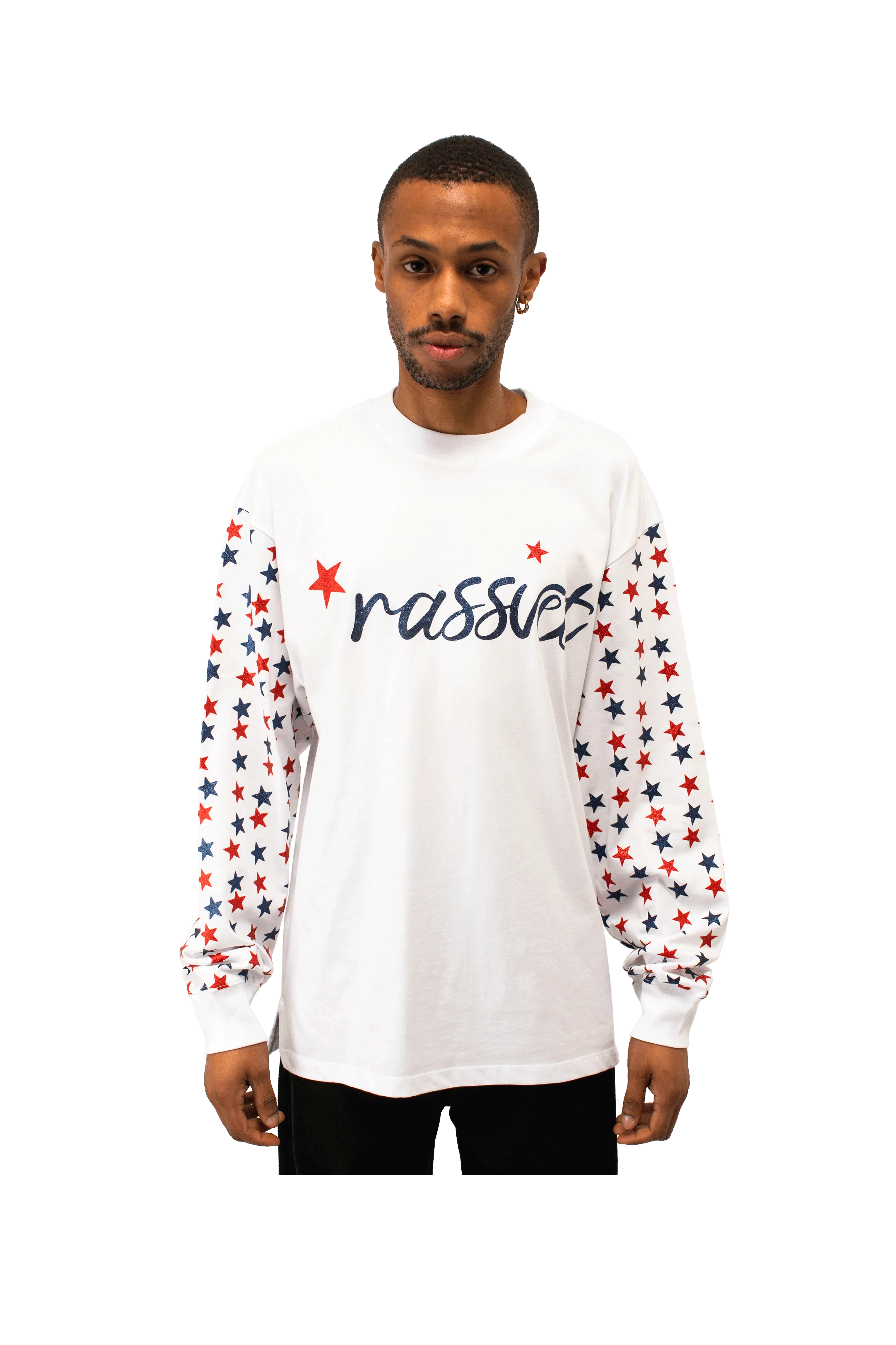 Free To Sparkle Long Sleeve tee Shirt Knit