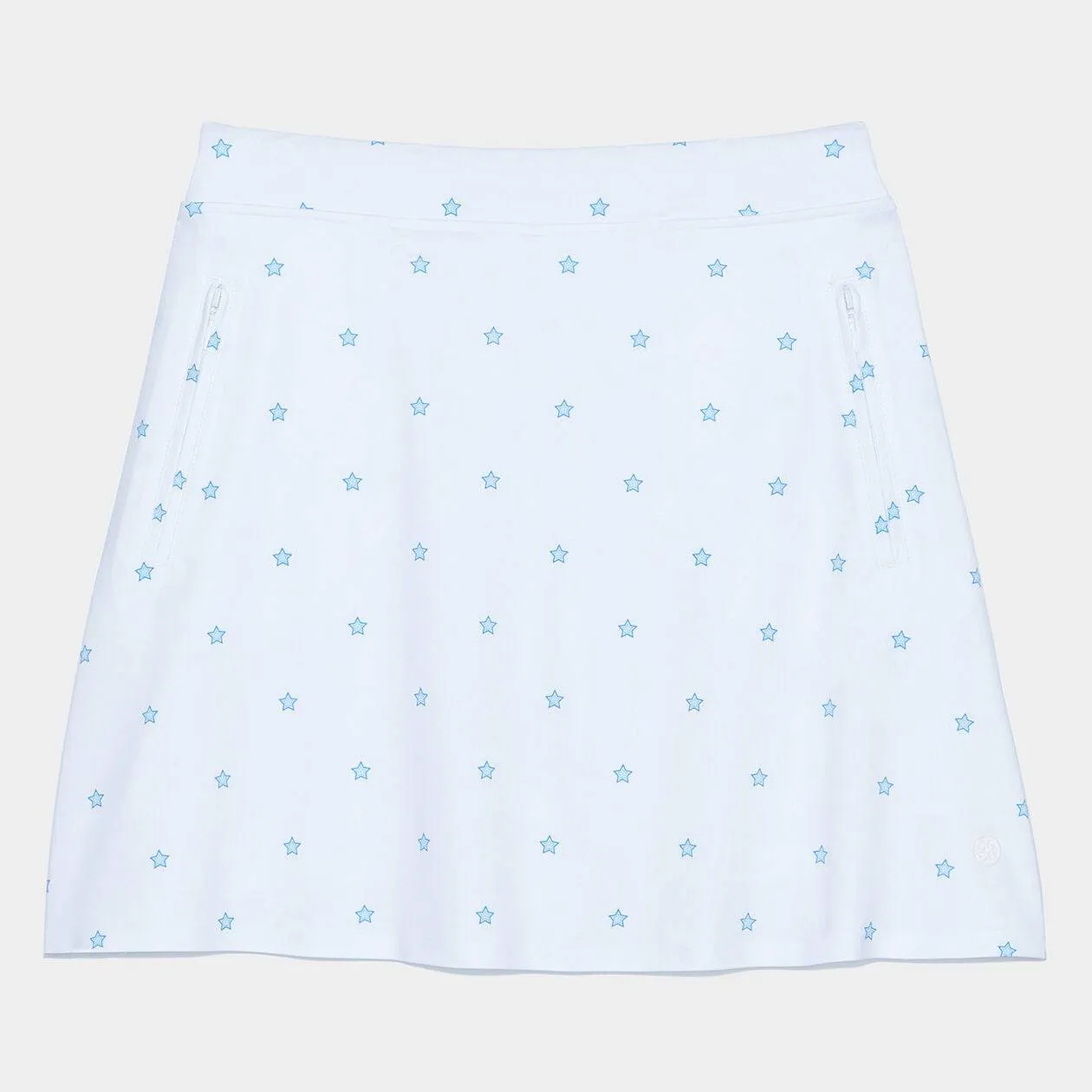 G/Fore Womens Mini Stars Tech A-Line Skort - SNOW