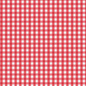Gladys Gingham Dot in Red by Anna Griffin