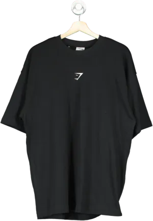 Gymshark Black T-Shirt UK S