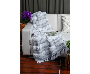Hand Tufted Home Decor Cotton Throw Blanket Picnic Throw , Sofa Throw Handmade Throw Blanket, Boho Chick Blanket, Bedspread, Quilt, Throw