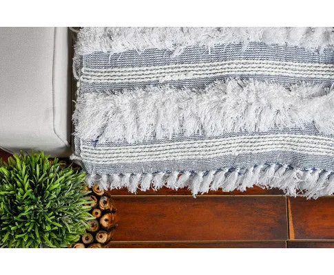 Hand Tufted Home Decor Cotton Throw Blanket Picnic Throw , Sofa Throw Handmade Throw Blanket, Boho Chick Blanket, Bedspread, Quilt, Throw