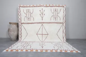 Handmade Beni ourain rug - Berber rug - Hand Knotted rug