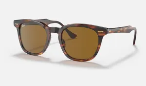 Hawkeye | Striped Havana with Brown | Ray Ban