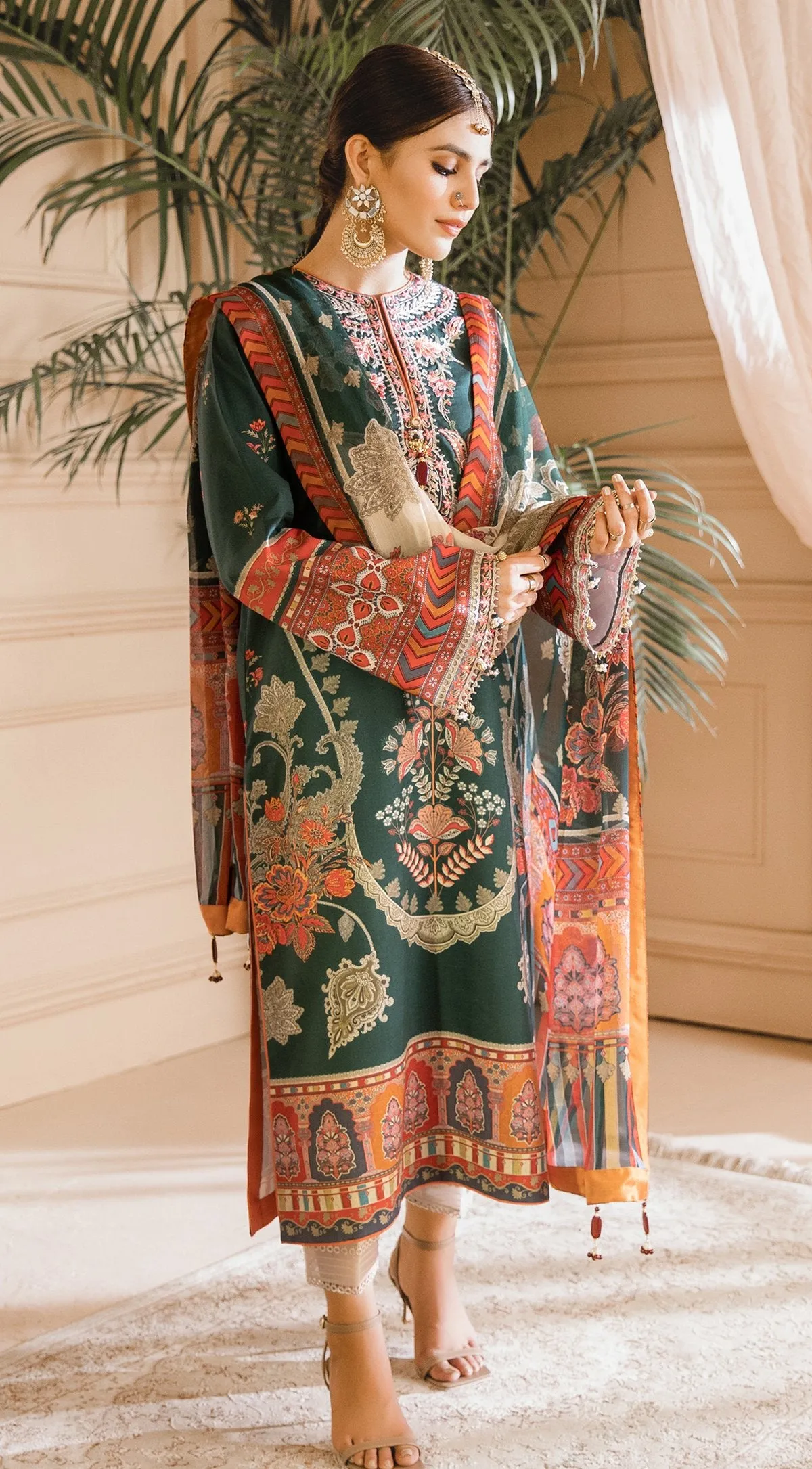 HAYA | Anaya Noor Bano Cambric Collection '21 | Unstitched Embroidered Cambric Suits