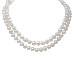 Her Majesty, Double Strand Pearl Necklace
