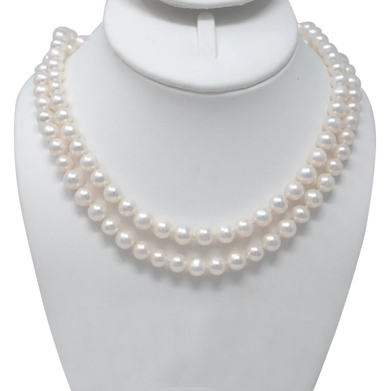 Her Majesty, Double Strand Pearl Necklace